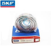 Aço cromado SKF 6308-ZZ / C3 rolamentos de esferas de sulco profundo